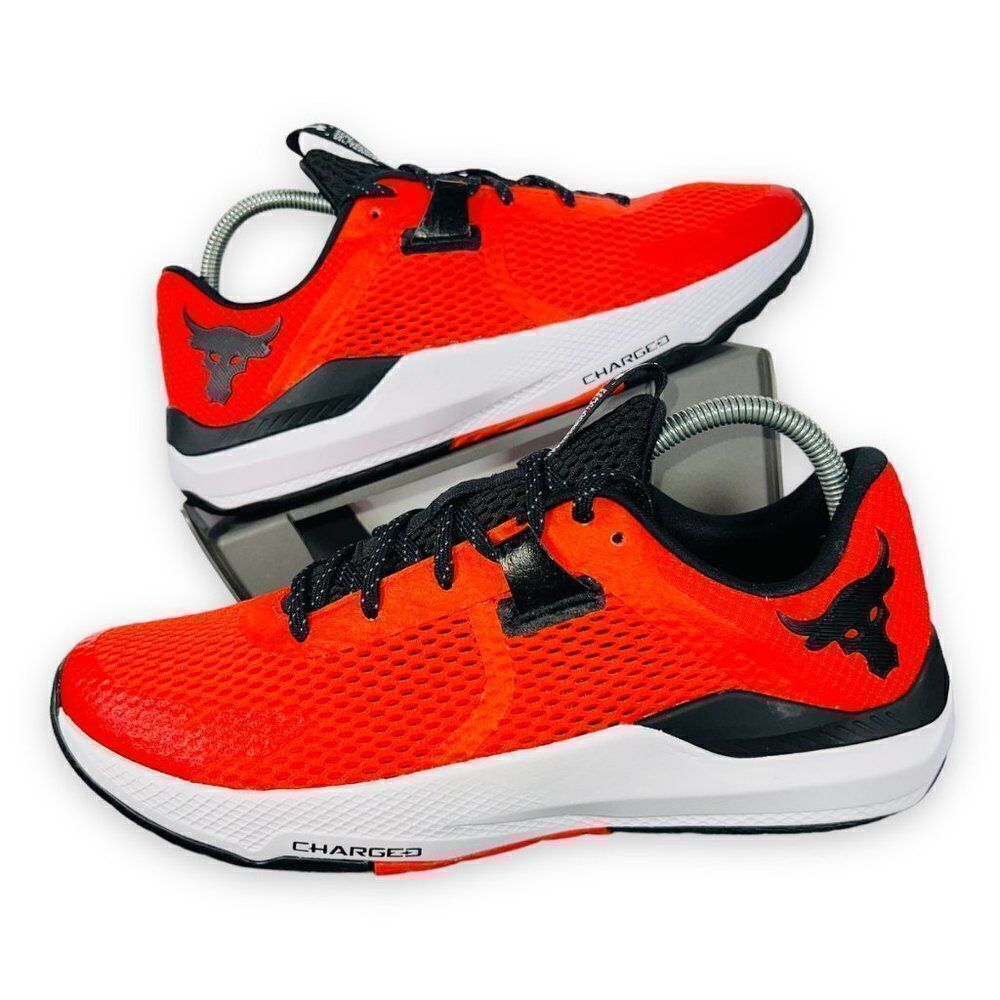 Under Armour Project Rock BSR 2 'Radio Red' 3025081-600 Men's 9.5 Women's 11